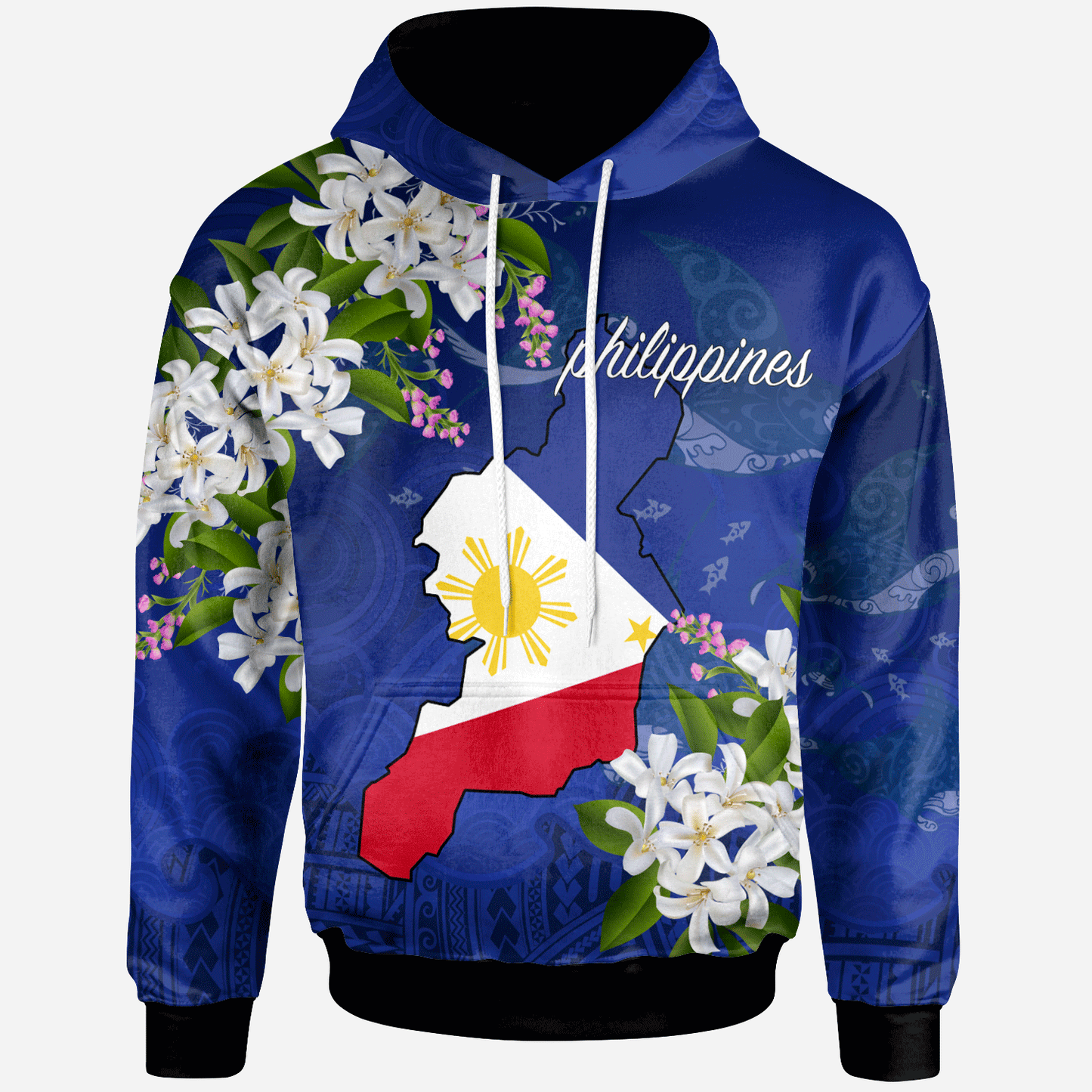 Philippines Hoodie Filipino With Map