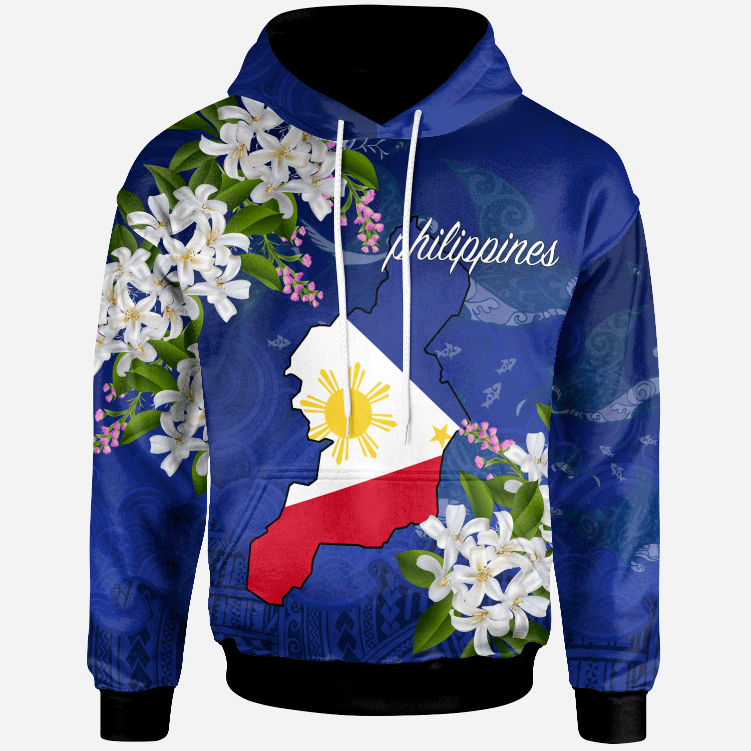 Philippines Hoodie Filipino With Map