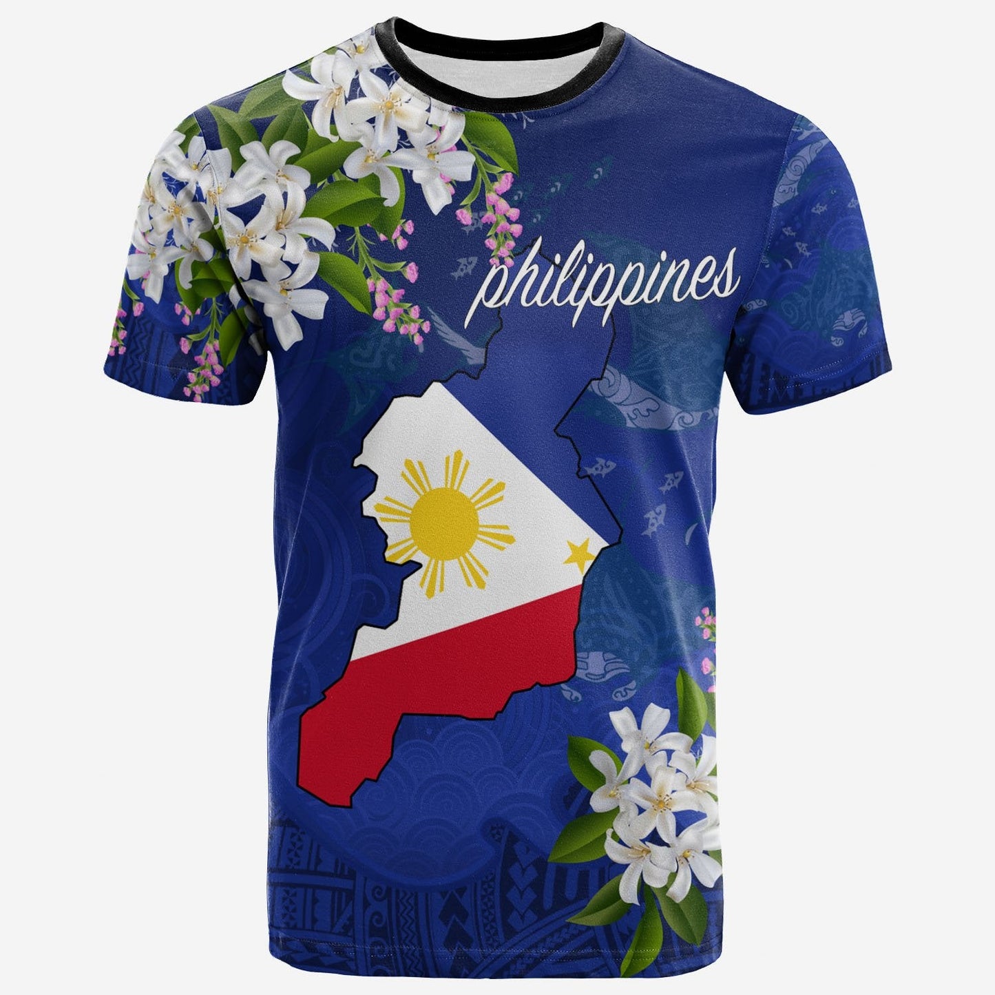 Philippines T-Shirt - Filipino With Map
