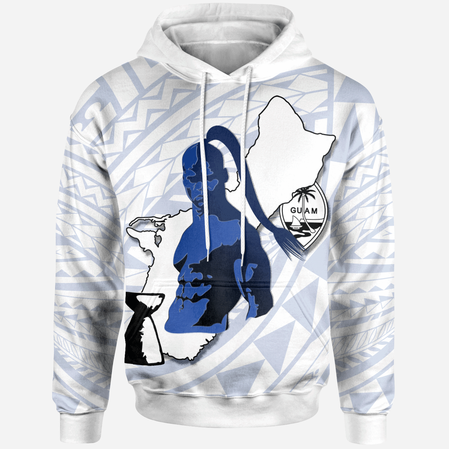 Guam Hoodie Chamorro Heritage Ver 2