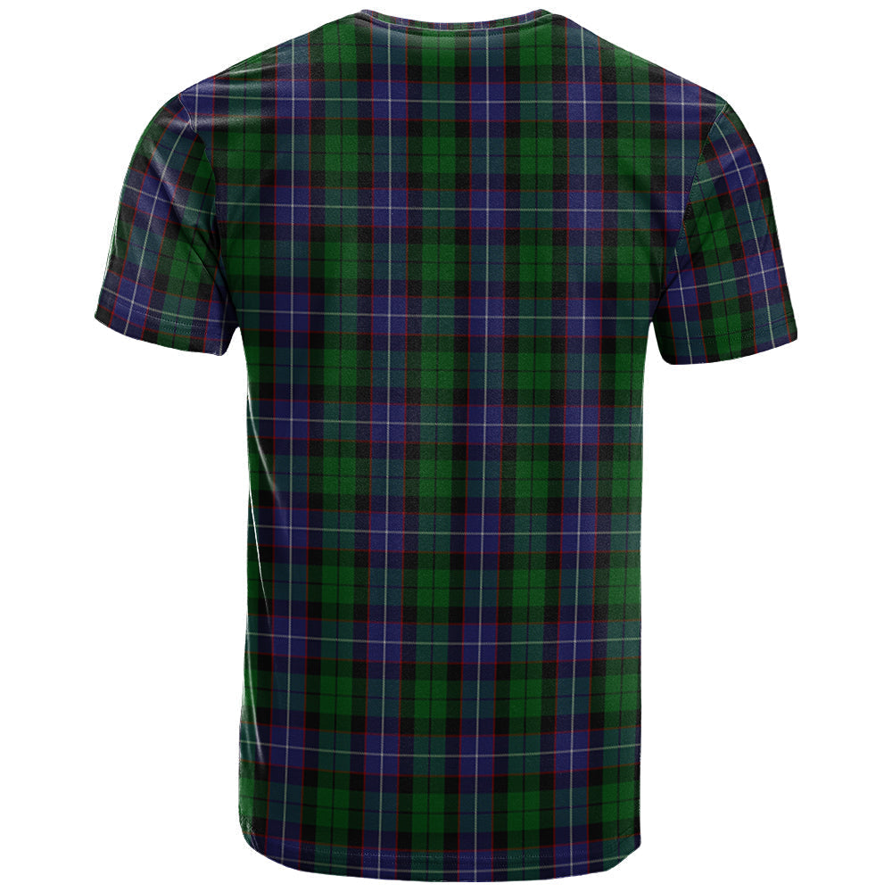 Printivon Galbraith Clan DNA In Me Tartan Crest T Shirt