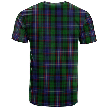 Printivon Galbraith Clan DNA In Me Tartan Crest T Shirt