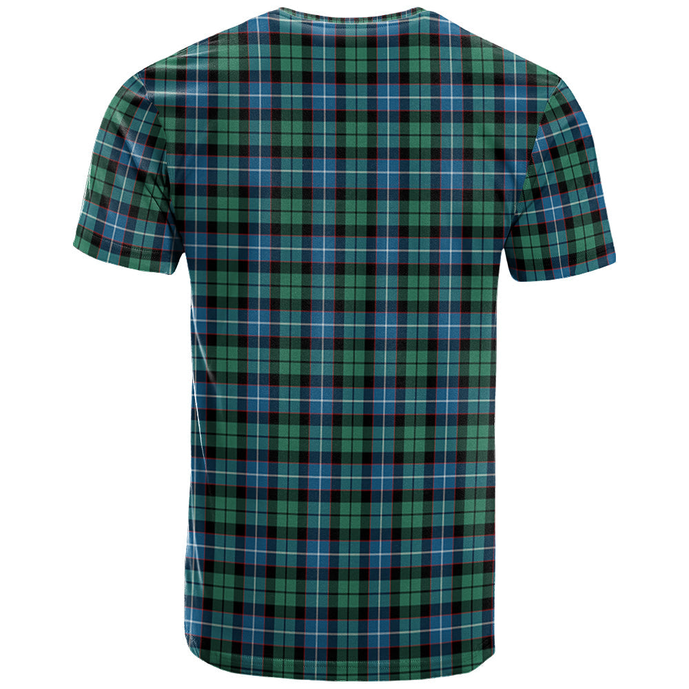 Printivon Galbraith Ancient Clan DNA In Me Tartan Crest T Shirt