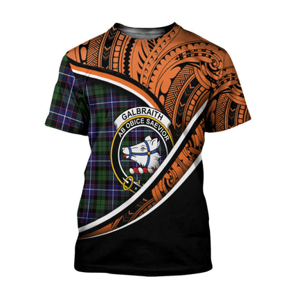 Printivon Galbraith Modern T Shirt Pattern Polynesian 