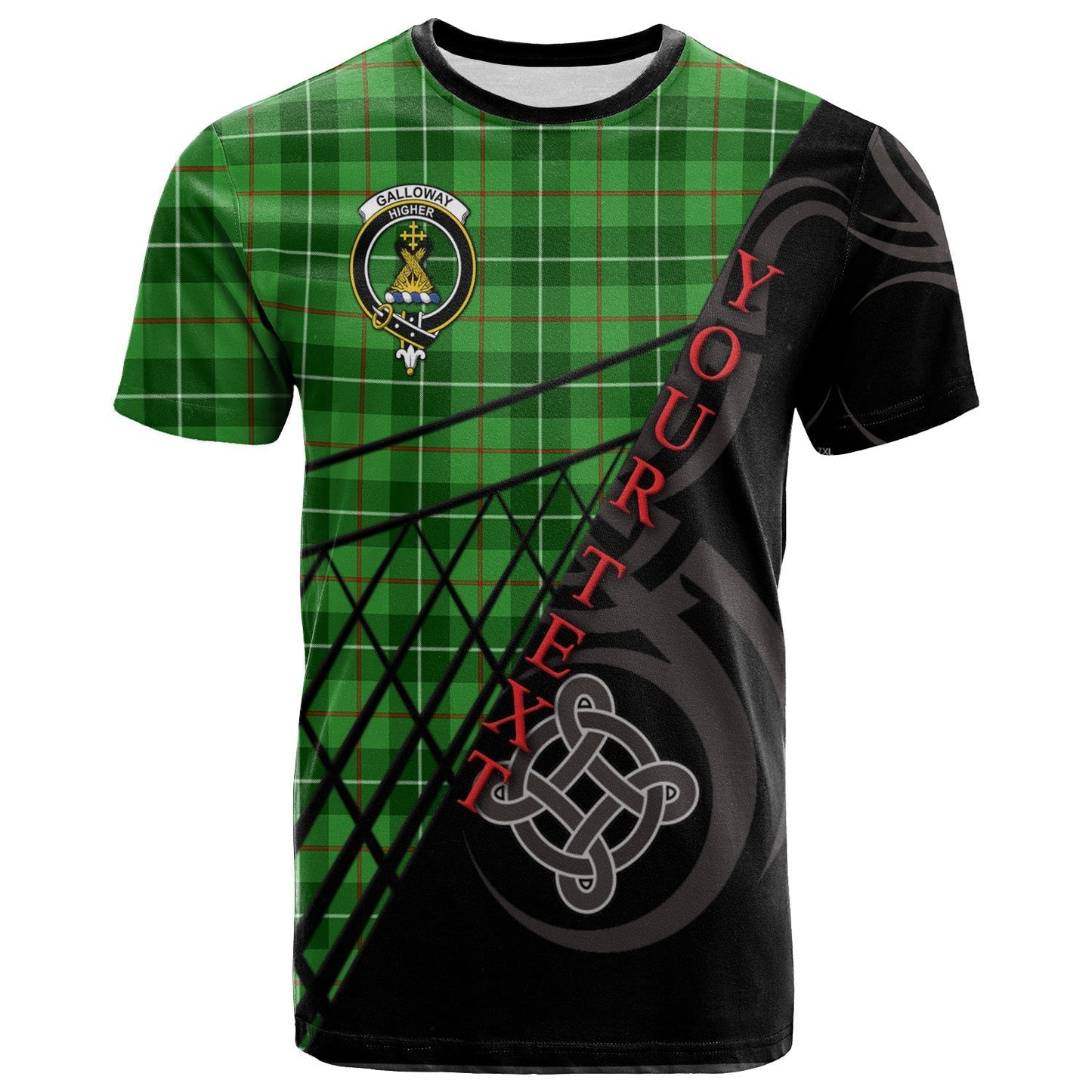 Printivon Galloway T Shirt Pattern Celtic 
