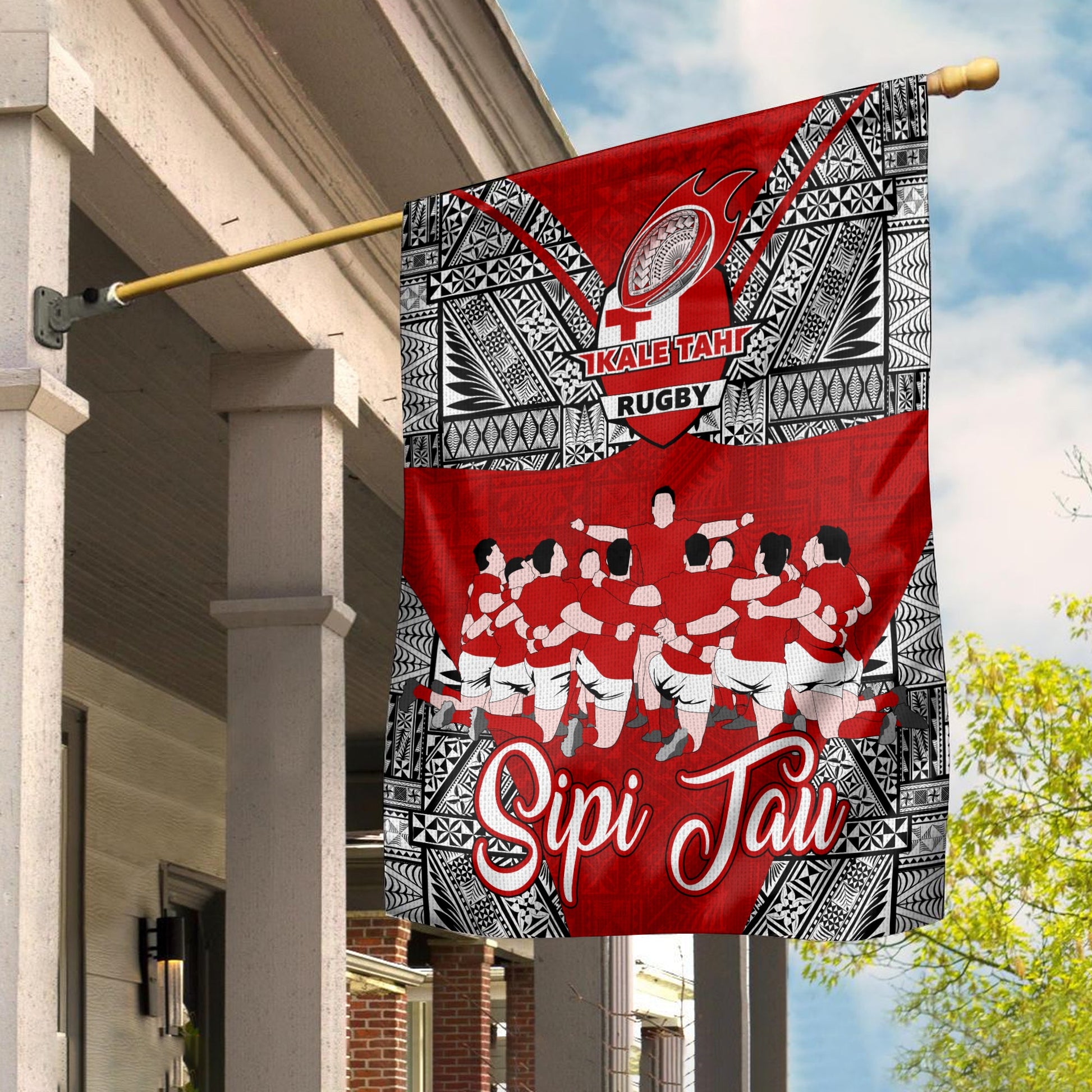 Tonga Rugby Ikale Tahi Sipi Tau Flag
