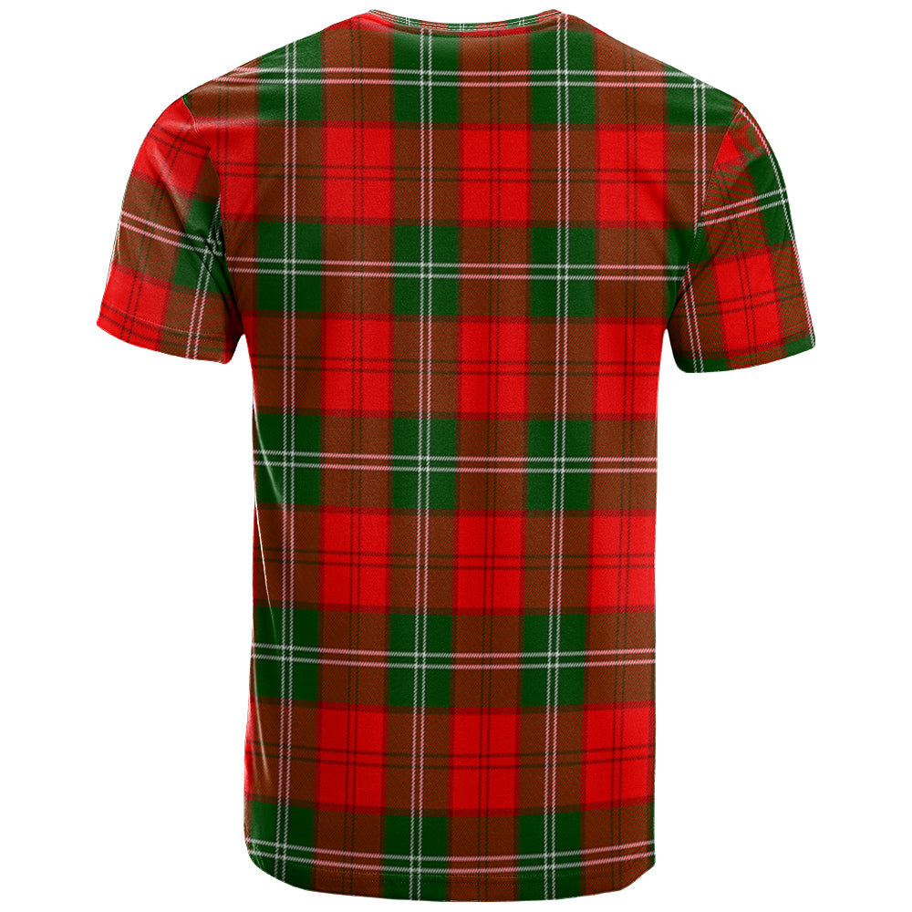 Printivon Gartshore Clan DNA In Me Tartan Crest T Shirt