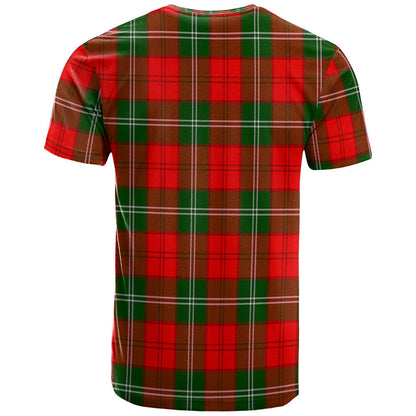 Printivon Gartshore Clan DNA In Me Tartan Crest T Shirt