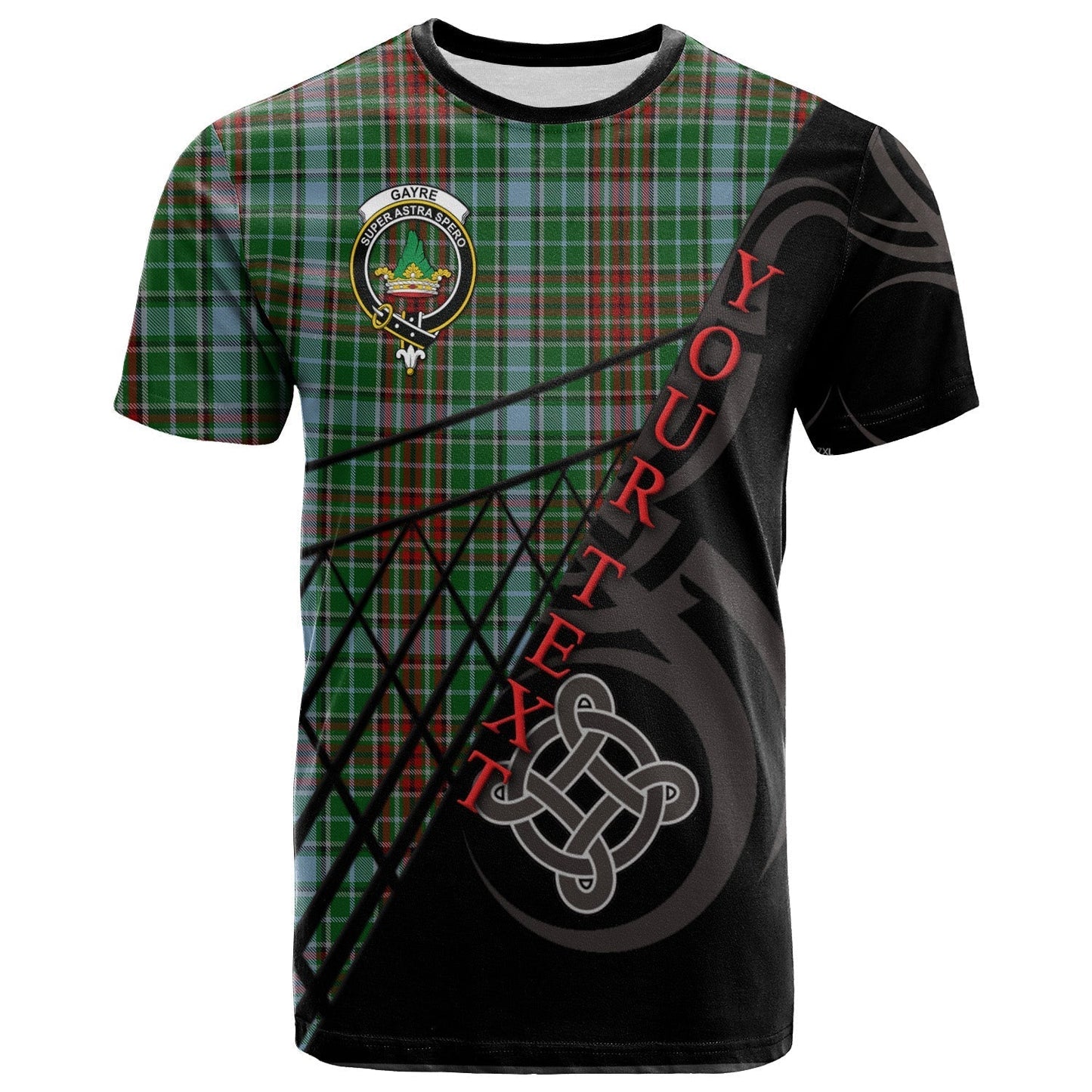 Printivon Gayre T Shirt Pattern Celtic 