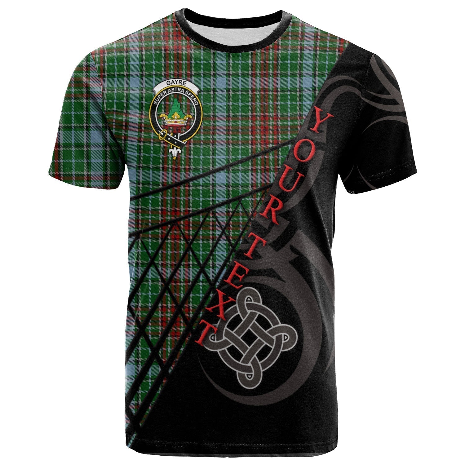 Printivon Gayre T Shirt Pattern Celtic 