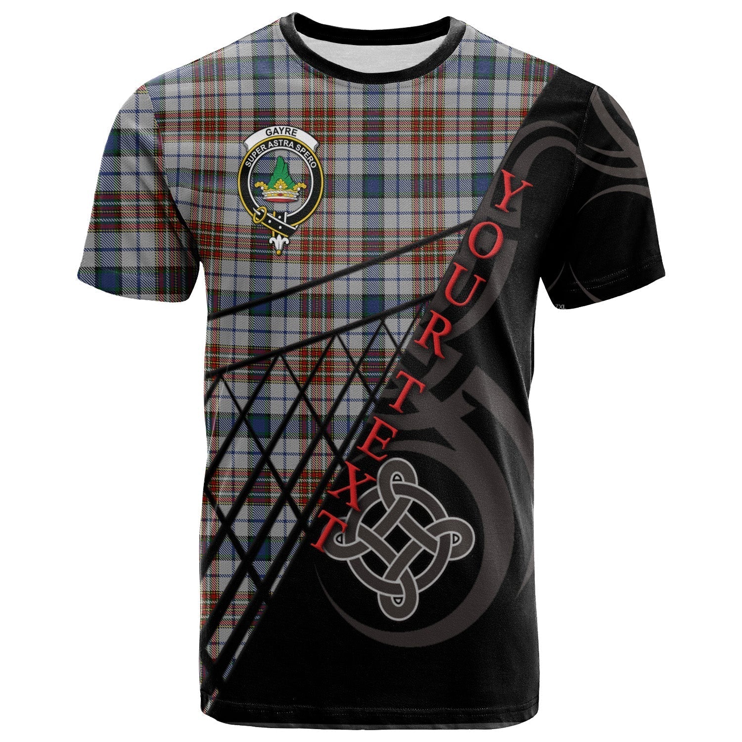 Printivon Gayre Arisaidh T Shirt Pattern Celtic 