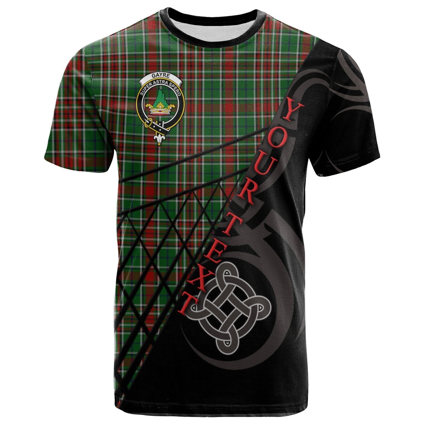 Printivon Gayre Bodyguard 02 T Shirt Pattern Celtic 