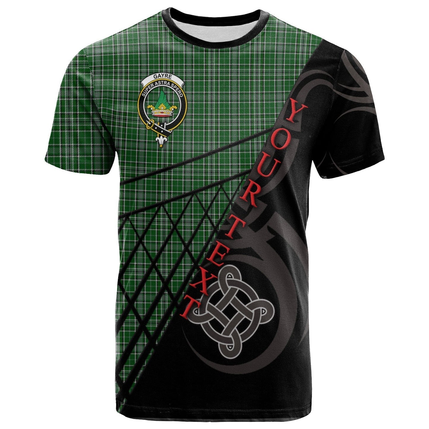 Printivon Gayre Dress T Shirt Pattern Celtic 