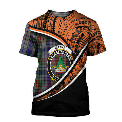 Printivon Gayre Hunting T Shirt Pattern Polynesian 
