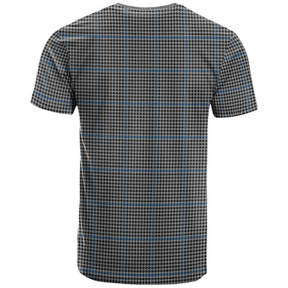 Printivon Gladstone Clan DNA In Me Tartan Crest T Shirt