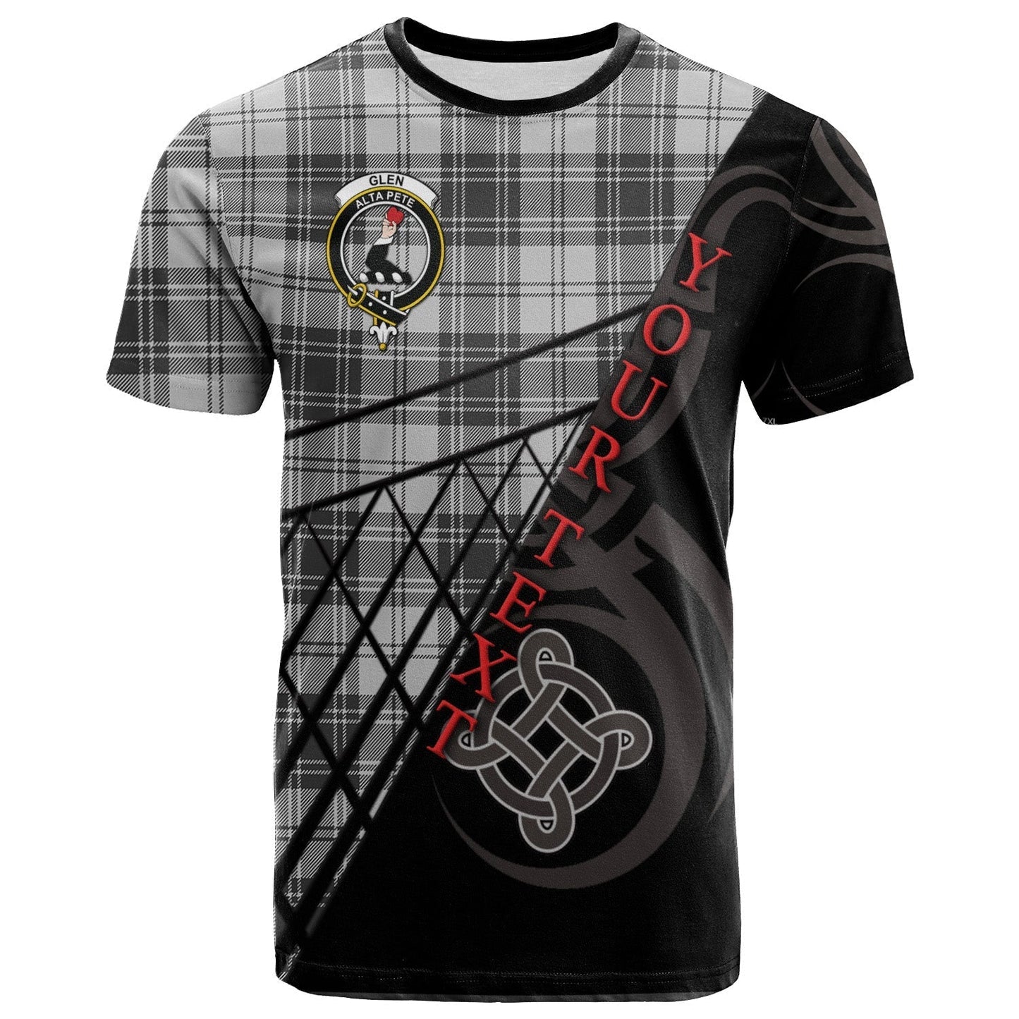 Printivon Glen T Shirt Pattern Celtic 