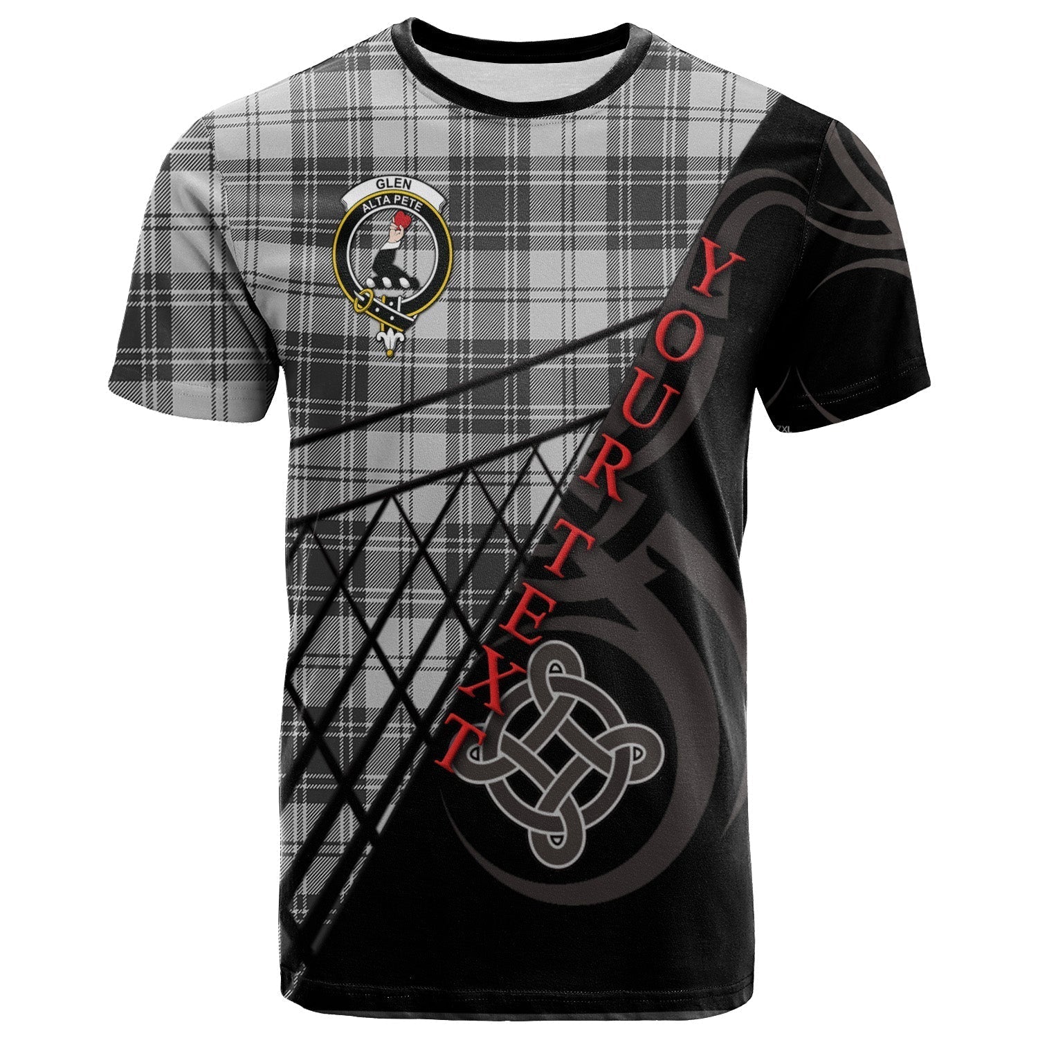 Printivon Glen T Shirt Pattern Celtic 