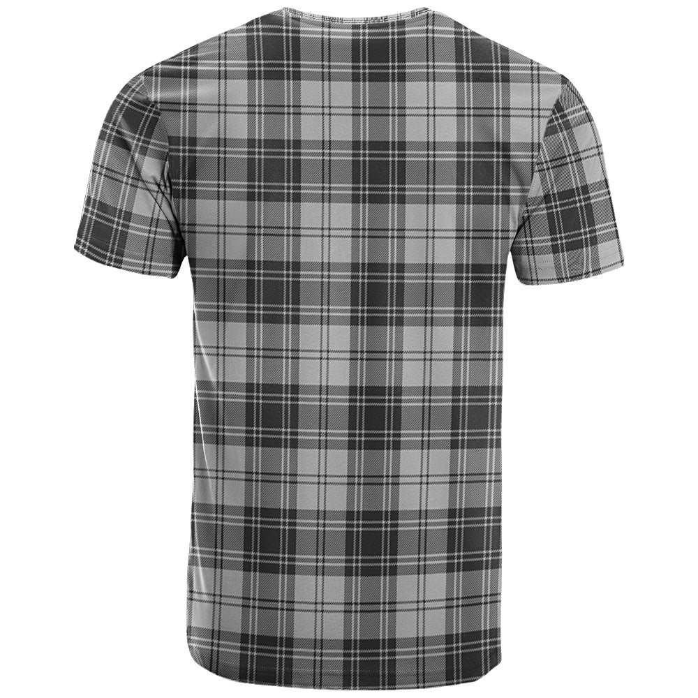 Printivon Glen Clan DNA In Me Tartan Crest T Shirt
