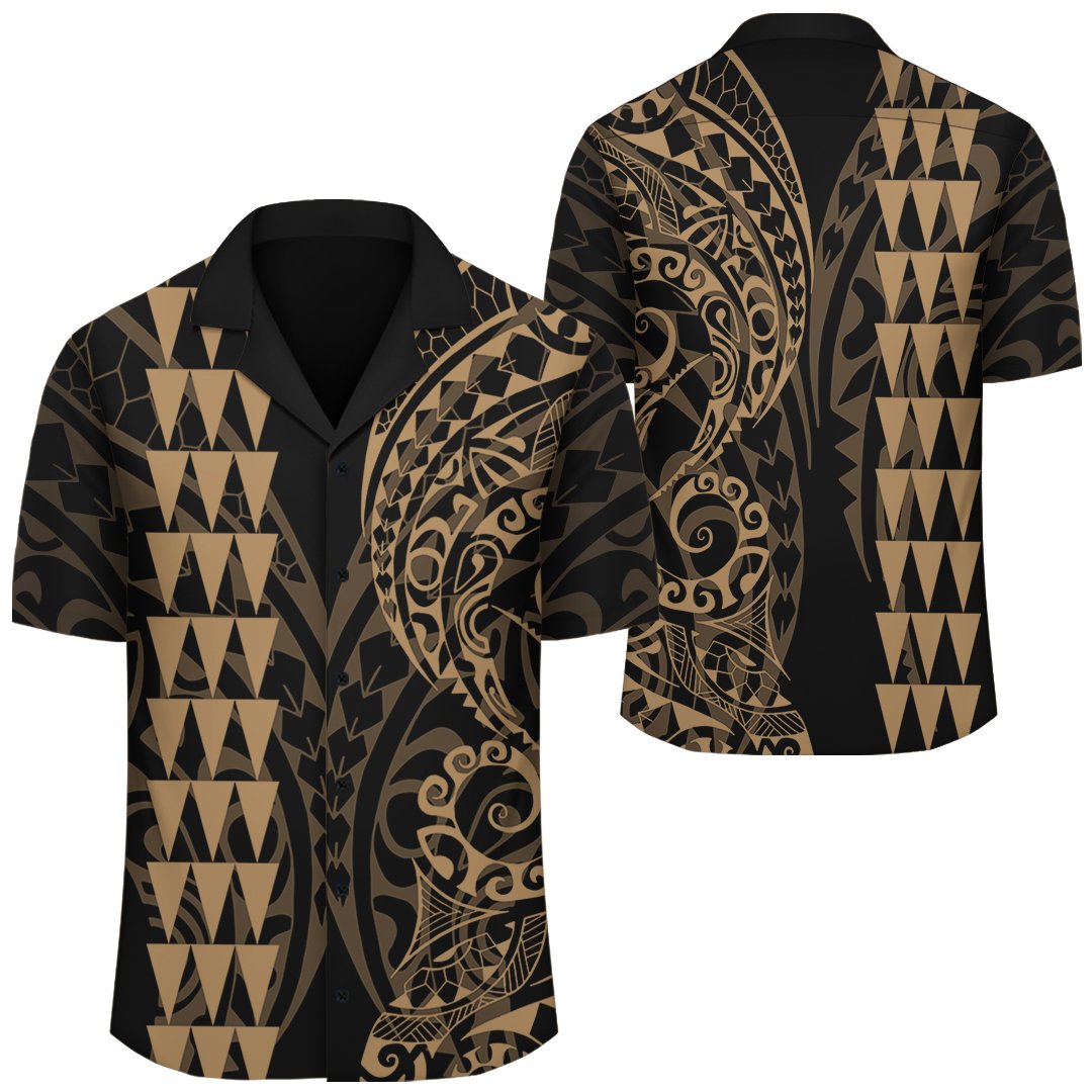 Kakau Polynesian Tribal Hawaiian Shirt