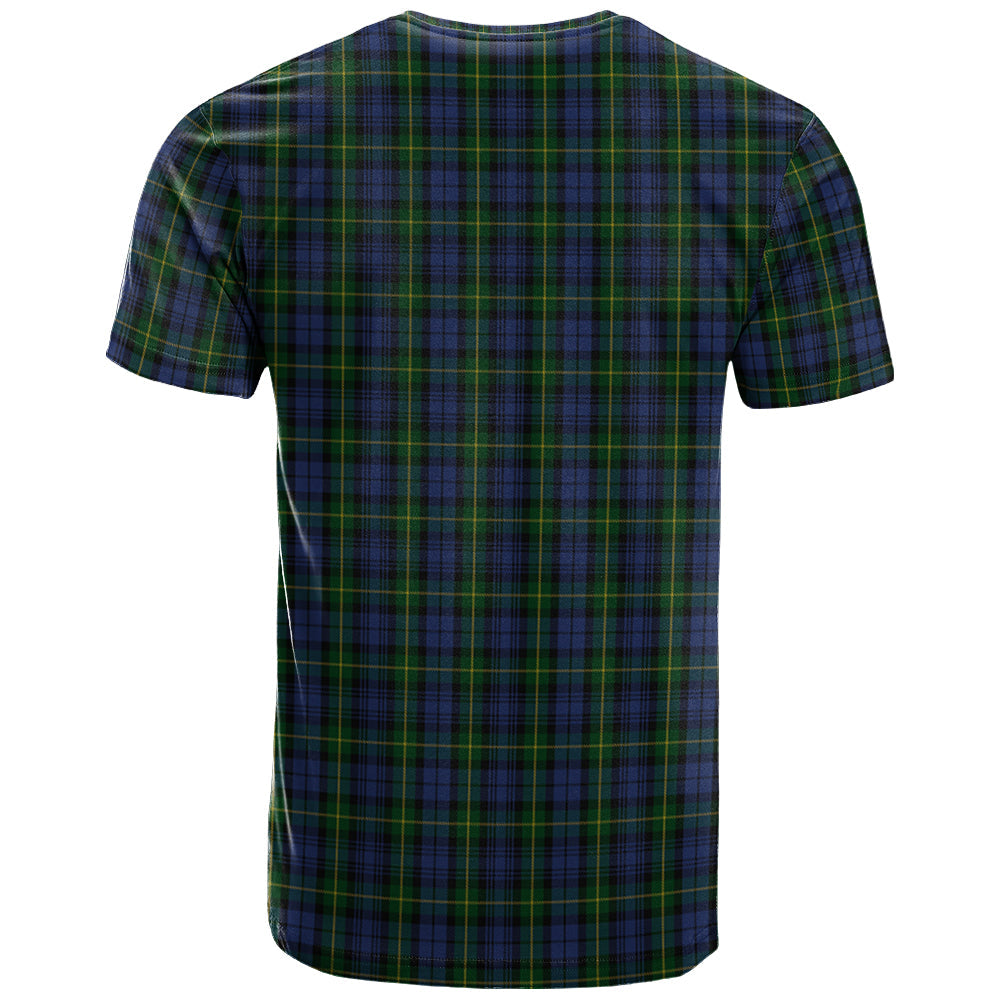 Printivon Gordon 01 Clan DNA In Me Tartan Crest T Shirt