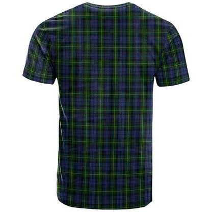 Printivon Gordon 01 Clan DNA In Me Tartan Crest T Shirt