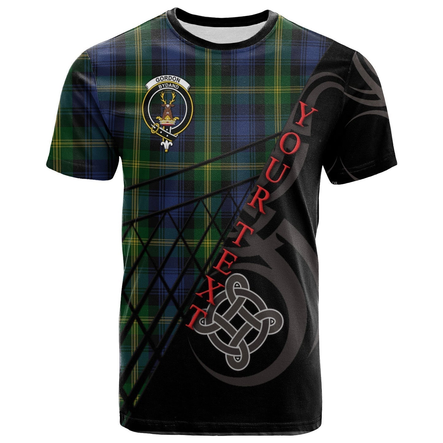 Printivon Gordon 02 T Shirt Pattern Celtic 