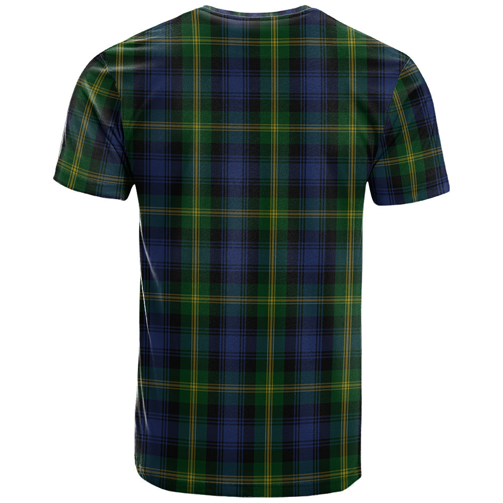 Printivon Gordon 02 Clan DNA In Me Tartan Crest T Shirt
