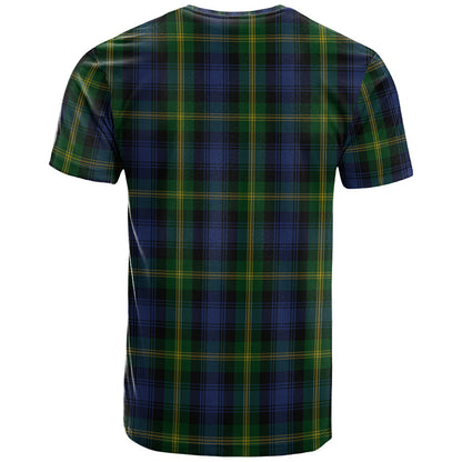 Printivon Gordon 02 Clan DNA In Me Tartan Crest T Shirt
