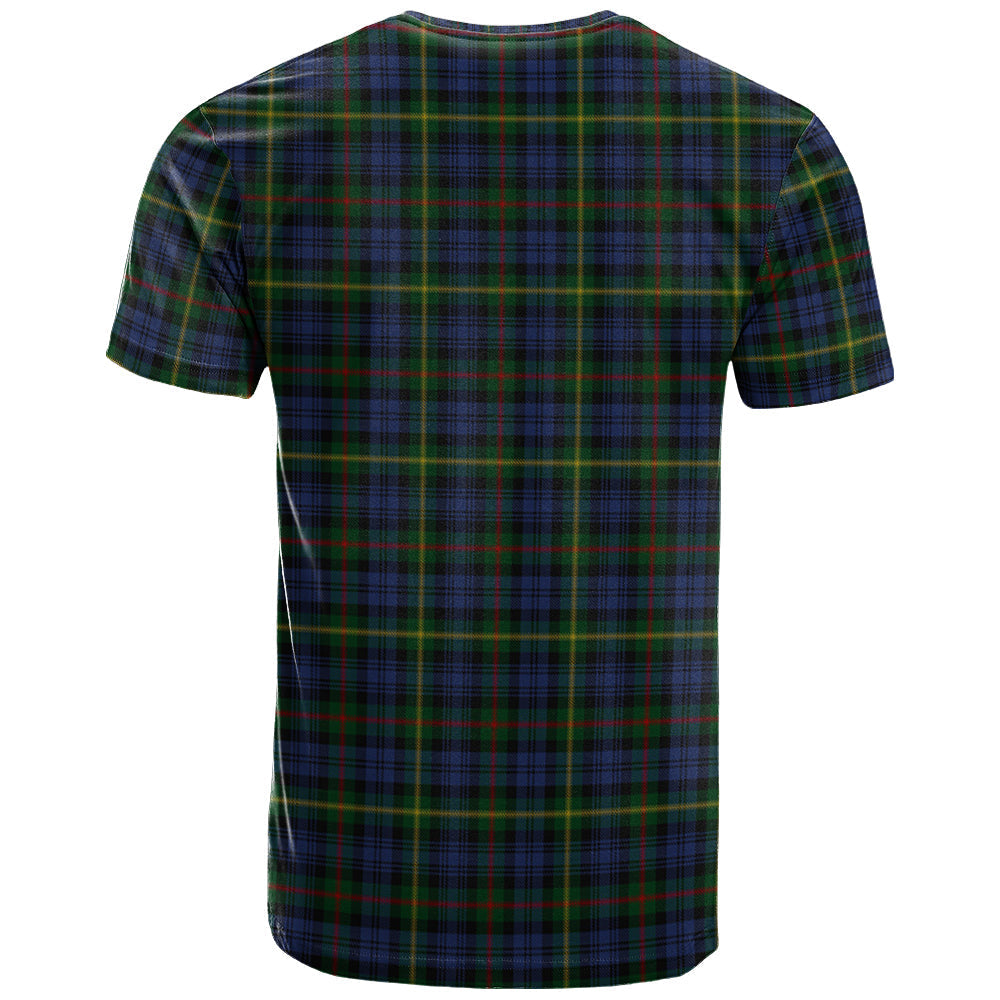 Printivon Gordon 04 Clan DNA In Me Tartan Crest T Shirt