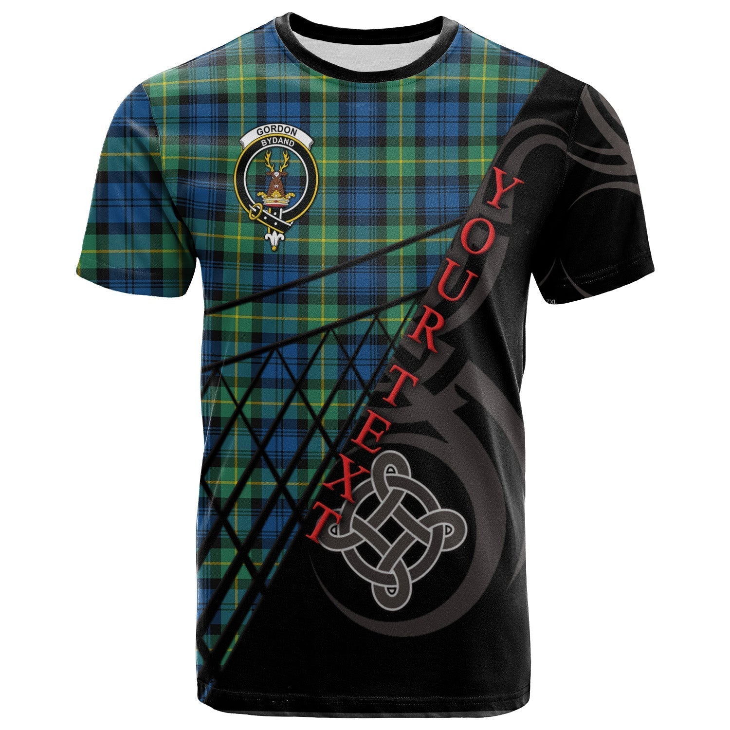 Printivon Gordon Ancient T Shirt Pattern Celtic 