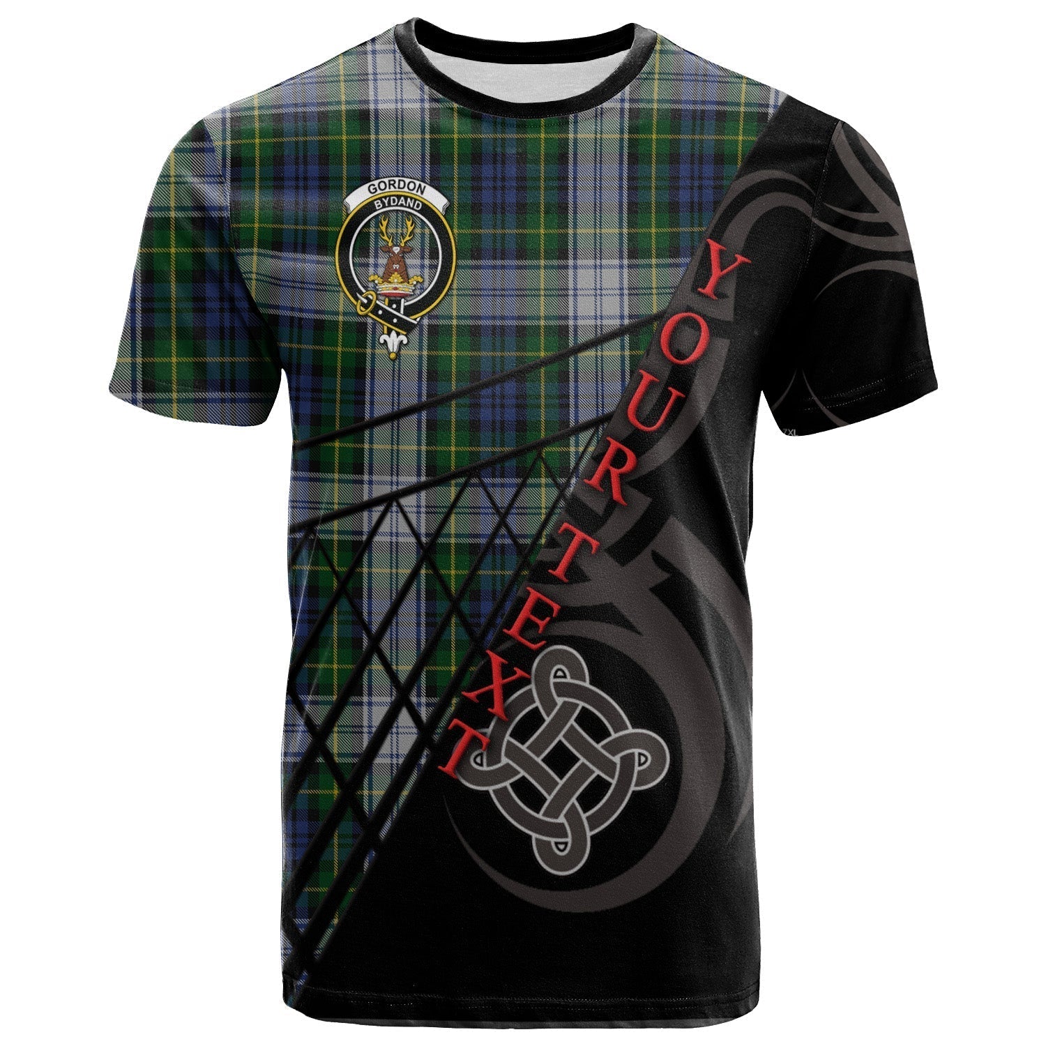 Printivon Gordon Dress T Shirt Pattern Celtic 