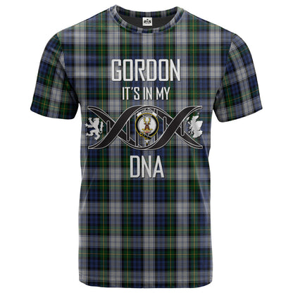 Printivon Gordon Dress 01 Clan DNA In Me Tartan Crest T Shirt