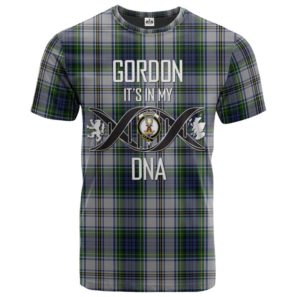 Printivon Gordon Dress 03 Clan DNA In Me Tartan Crest T Shirt