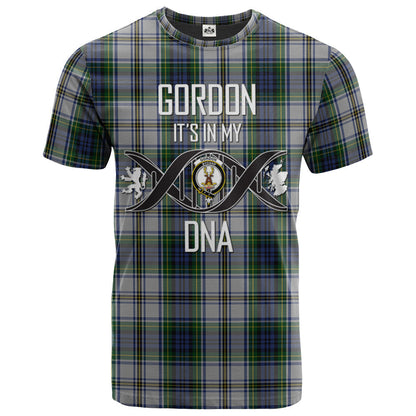 Printivon Gordon Dress 03 Clan DNA In Me Tartan Crest T Shirt