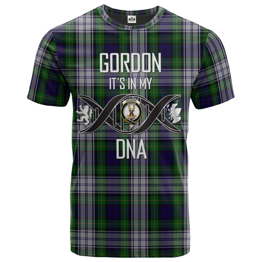 Printivon Gordon Dress 06 Clan DNA In Me Tartan Crest T Shirt