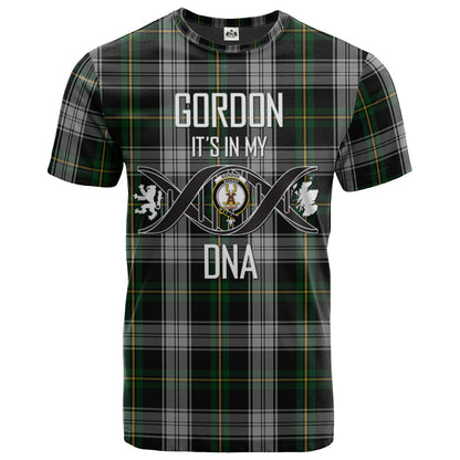 Printivon Gordon Dress 07 Clan DNA In Me Tartan Crest T Shirt