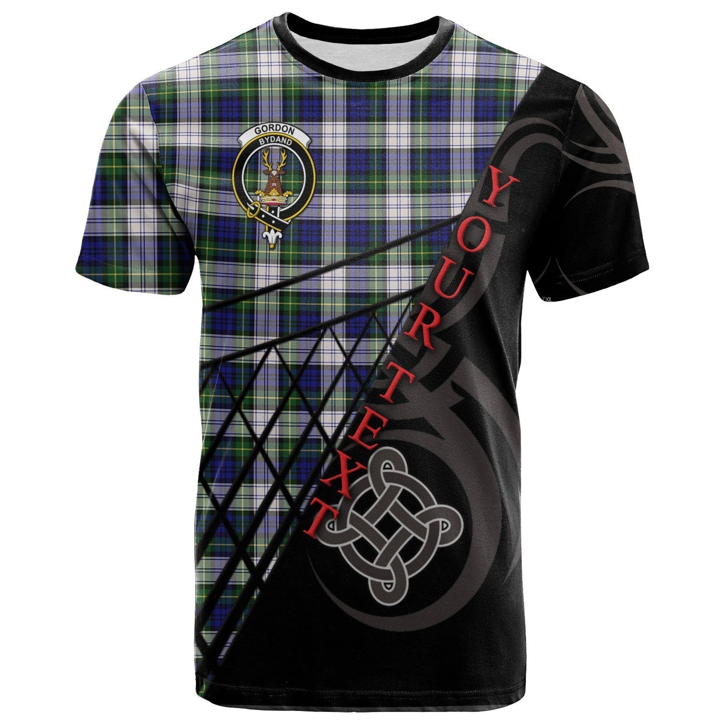 Printivon Gordon Dress Modern T Shirt Pattern Celtic 