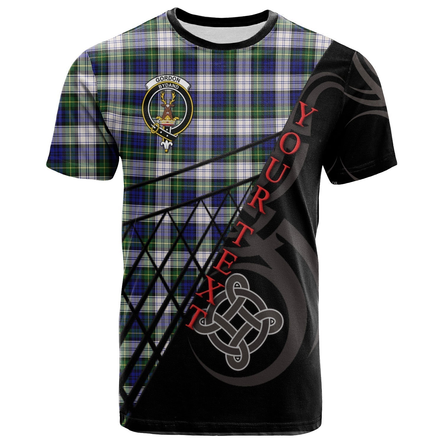 Printivon Gordon Dress Modern T Shirt Pattern Celtic 