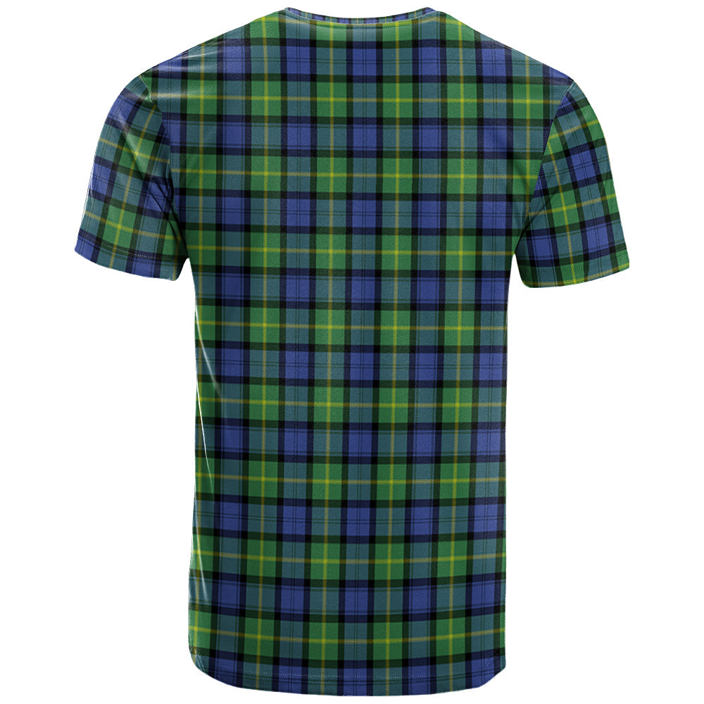 Printivon Gordon Old Ancient Clan DNA In Me Tartan Crest T Shirt