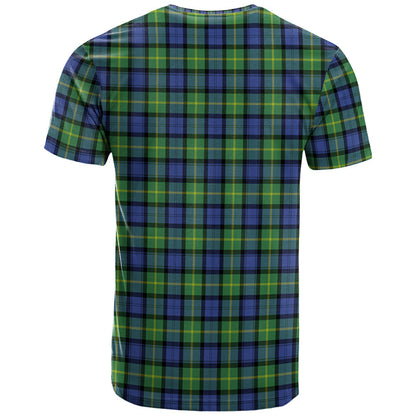 Printivon Gordon Old Ancient Clan DNA In Me Tartan Crest T Shirt