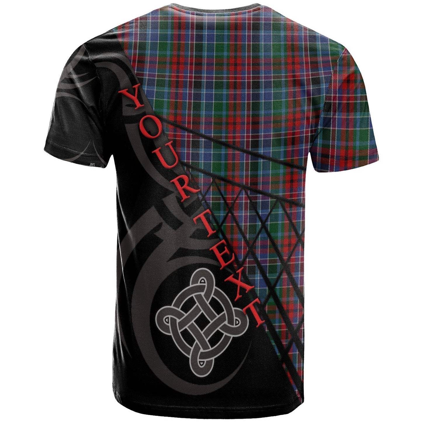 Printivon Gordon Red 01 T Shirt Pattern Celtic