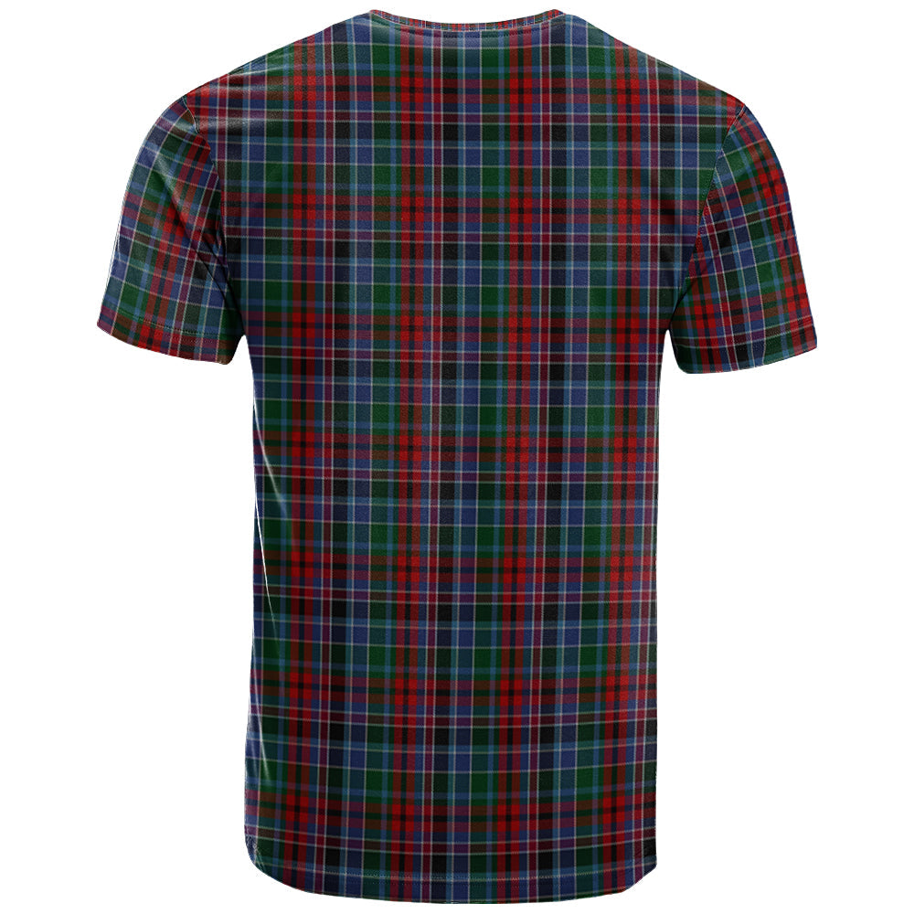 Printivon Gordon Red 01 Clan DNA In Me Tartan Crest T Shirt