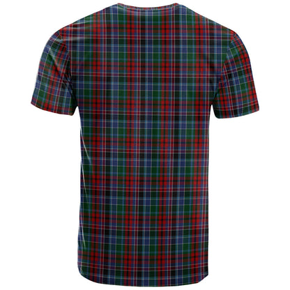 Printivon Gordon Red 01 Clan DNA In Me Tartan Crest T Shirt