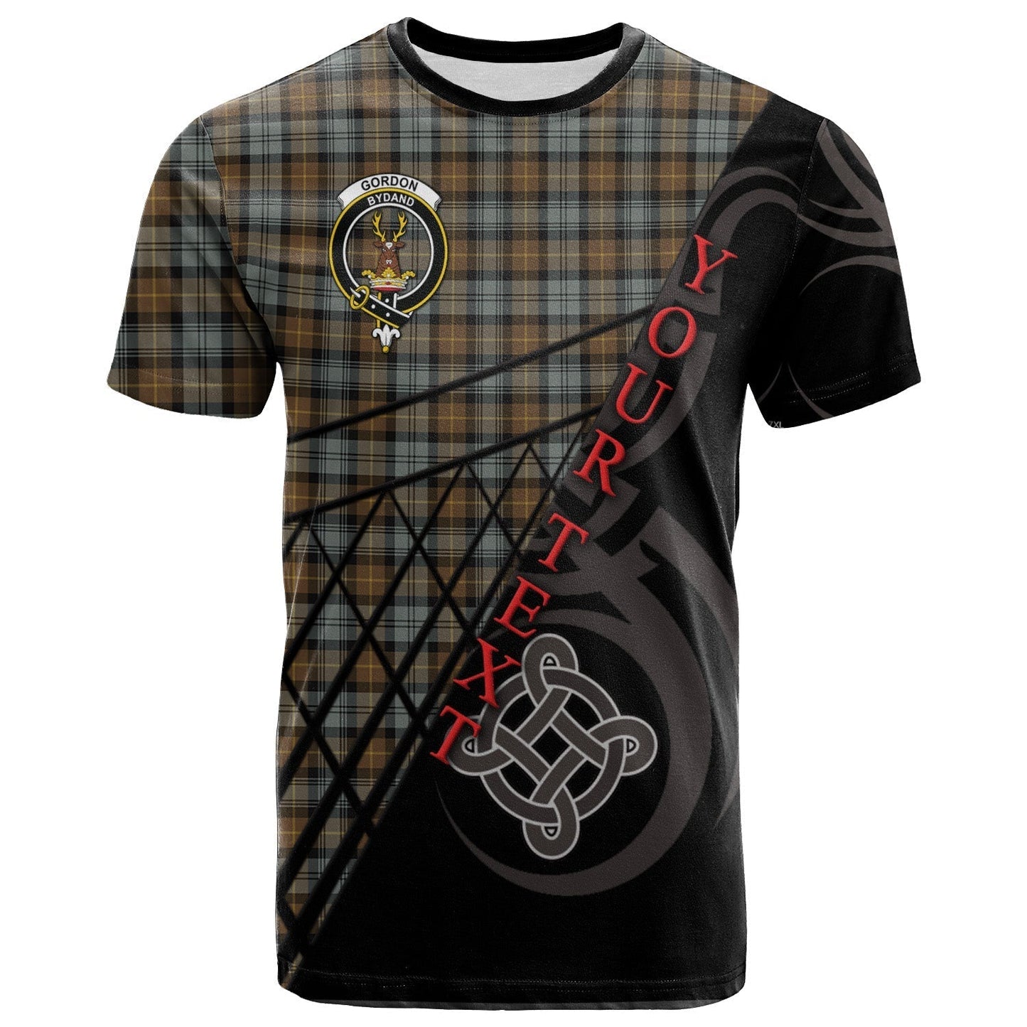 Printivon Gordon Weathered T Shirt Pattern Celtic 