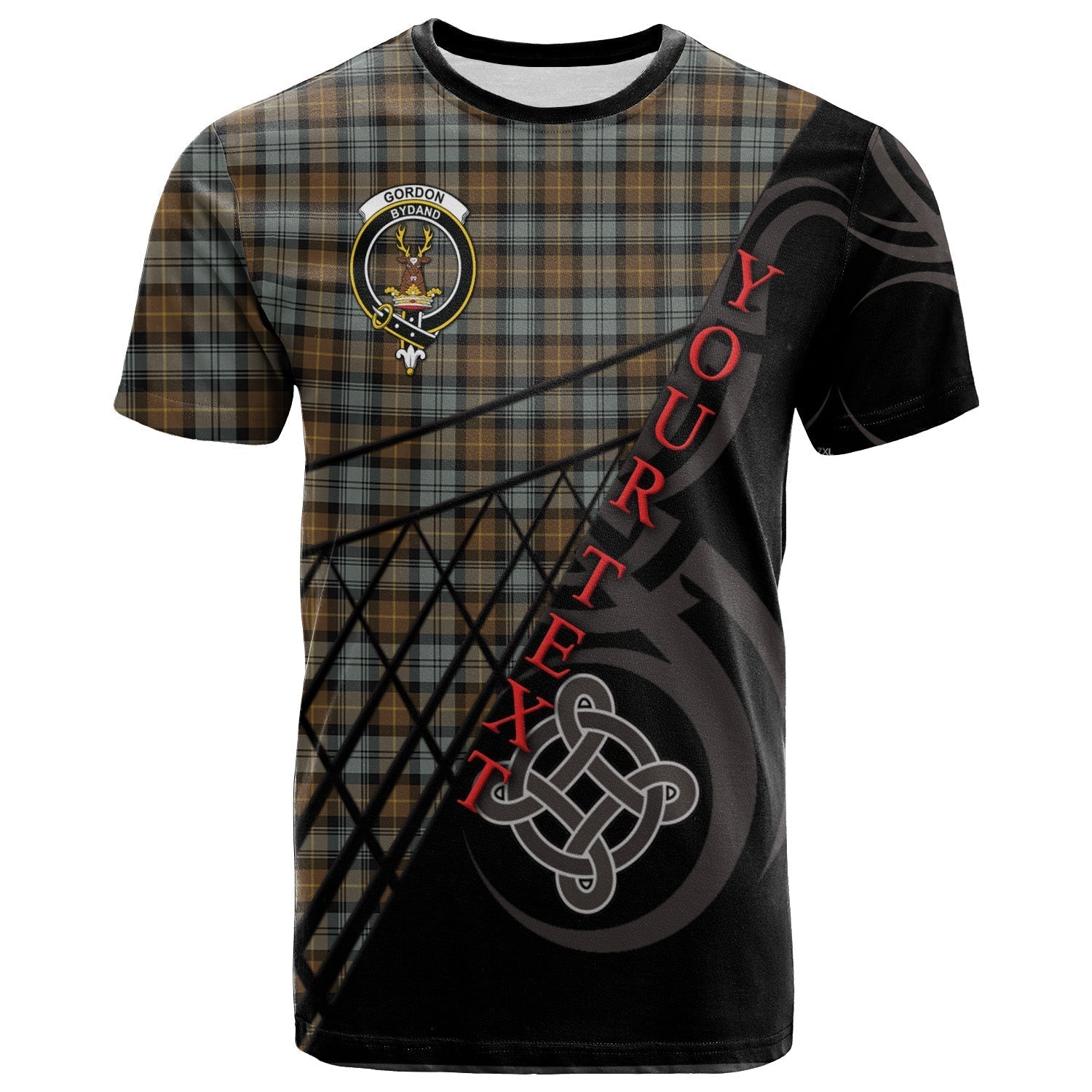 Printivon Gordon Weathered T Shirt Pattern Celtic 