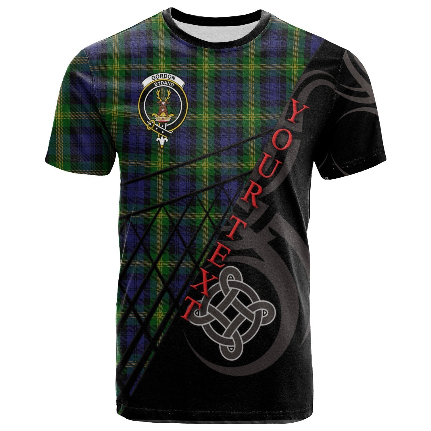 Printivon Gordon of Esselmont T Shirt Pattern Celtic 