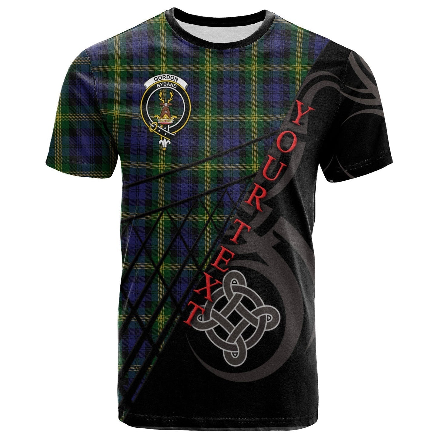 Printivon Gordon of Esslemont T Shirt Pattern Celtic 