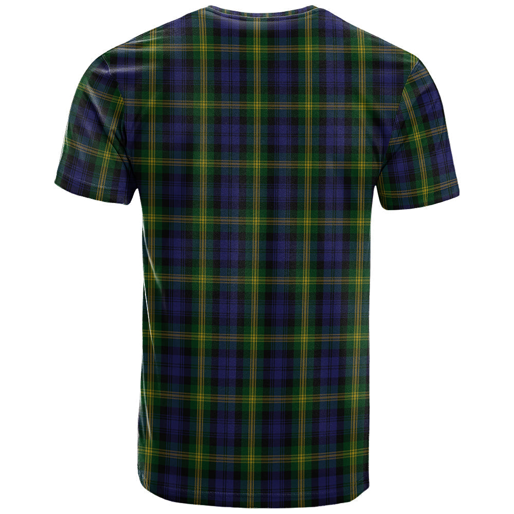 Printivon Gordon of Esslemont Clan DNA In Me Tartan Crest T Shirt