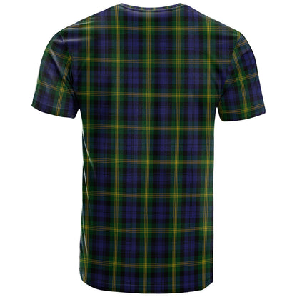 Printivon Gordon of Esslemont Clan DNA In Me Tartan Crest T Shirt
