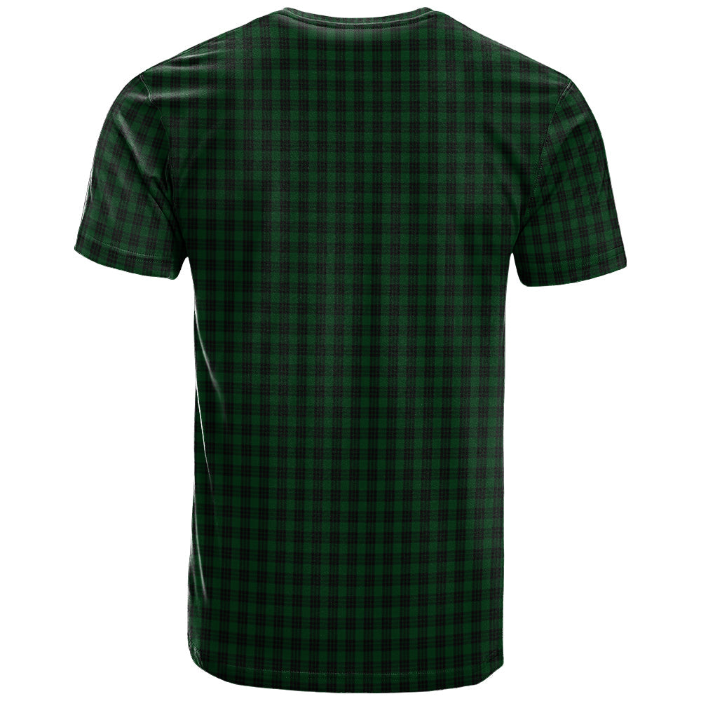 Printivon Graham Clan DNA In Me Tartan Crest T Shirt